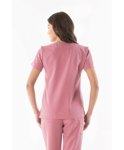 Bluza medyczna ULTRABASE damska - ash pink, brudny róż - MedWe