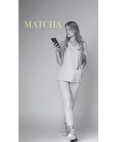 Bluza medyczna ULTRABASE damska - matcha, jasny zielony