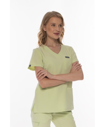 Bluza medyczna ULTRABASE damska - matcha, jasny zielony