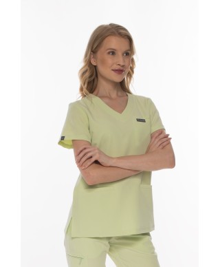 Bluza medyczna ULTRABASE damska - matcha, jasny zielony
