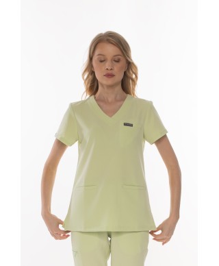 Bluza medyczna ULTRABASE damska - matcha, jasny zielony