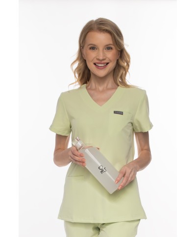 Bluza medyczna ULTRABASE damska - matcha, jasny zielony
