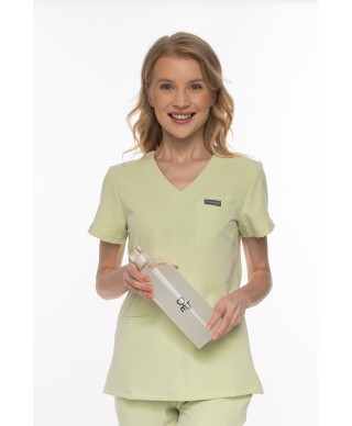 Bluza medyczna ULTRABASE damska - matcha, jasny zielony