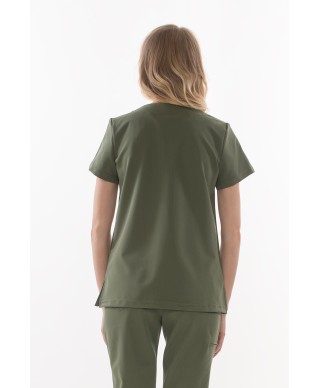 Bluza medyczna ULTRABASE damska - olive, oliwkowy