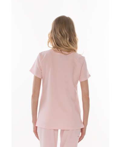 Bluza medyczna ULTRABASE damska - powder pink, pudrowy różowy