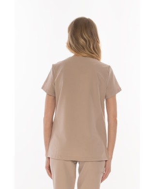 Bluza medyczna ULTRABASE damska - beige, beżowy