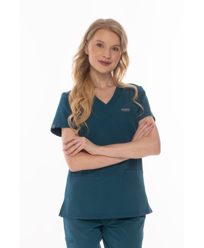 Bluza medyczna ULTRABASE damska - deep marine, morski