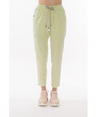 Spodnie ULTRABASE damskie medyczne - matcha, jasnozielone MedWe