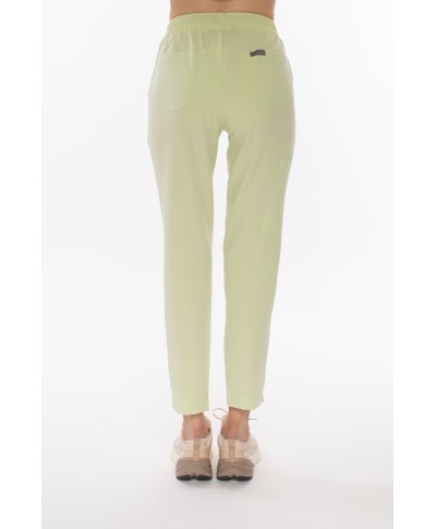 Spodnie ULTRABASE damskie medyczne - matcha, jasnozielone MedWe
