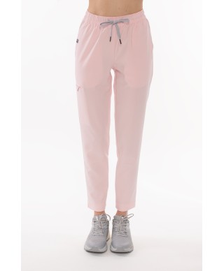 Spodnie ULTRABASE damskie medyczne - powder pink, pudrowy różowy