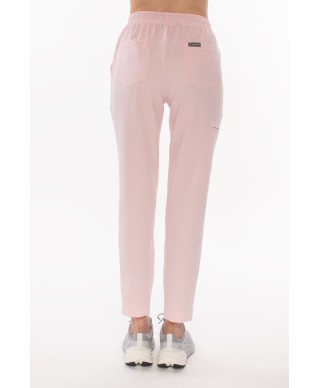 Spodnie ULTRABASE damskie medyczne - powder pink, pudrowy różowy