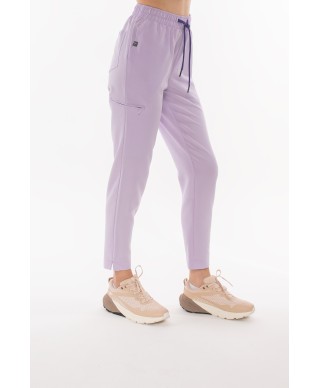 Spodnie ULTRABASE damskie medyczne - pastel lilac, pastelowy fioletowy