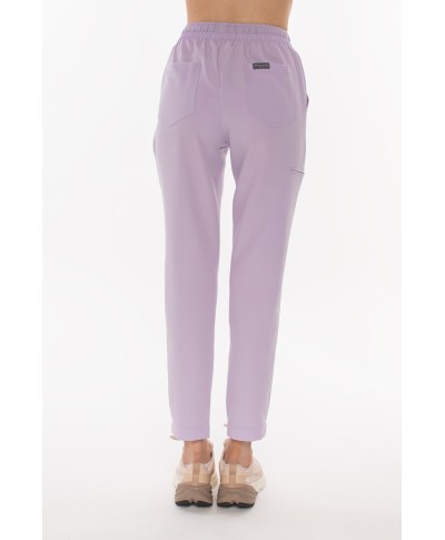 Spodnie ULTRABASE damskie medyczne - pastel lilac, pastelowy fioletowy