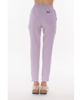 Spodnie ULTRABASE damskie medyczne - pastel lilac, pastelowy fioletowy