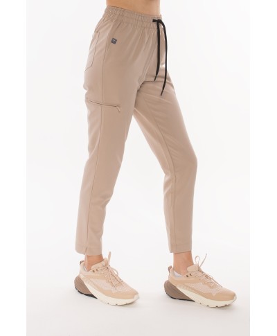 Spodnie ULTRABASE damskie medyczne - beige, beżowe