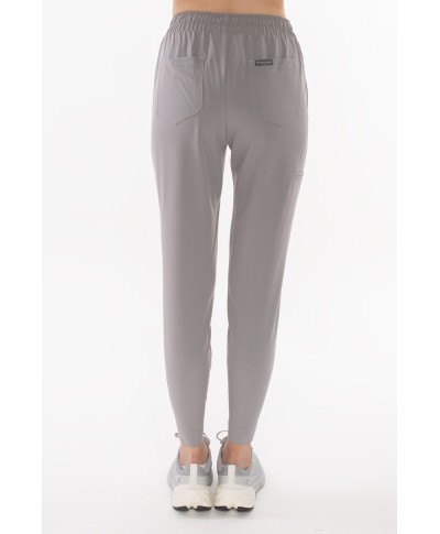 Spodnie ULTRABASE damskie medyczne - foggy grey, szare