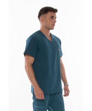 Bluza ULTRABASE męska medyczna - deep marine, morska MedWe