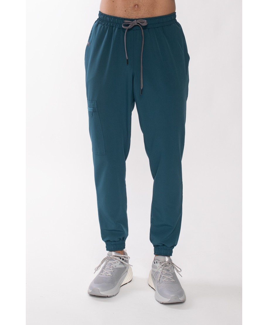 Spodnie ULTRABASE męskie medyczne - deep marine, morskie MedWe