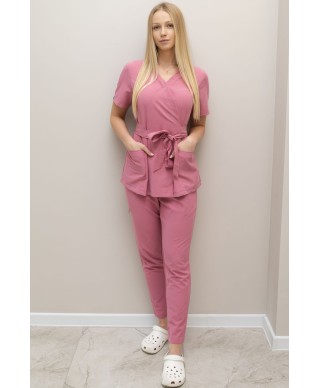 Tunika medyczna ULTRAGLAM damska - ash pink